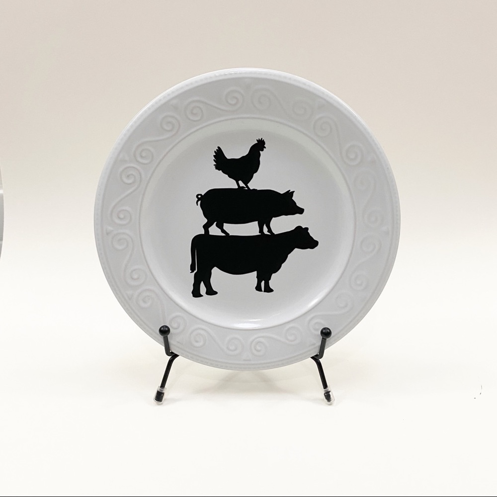 Farmhouse Decor Plate
